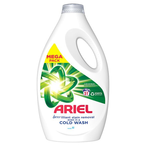 Ariel Original Washing Liquid 51 Washes 1.785L*