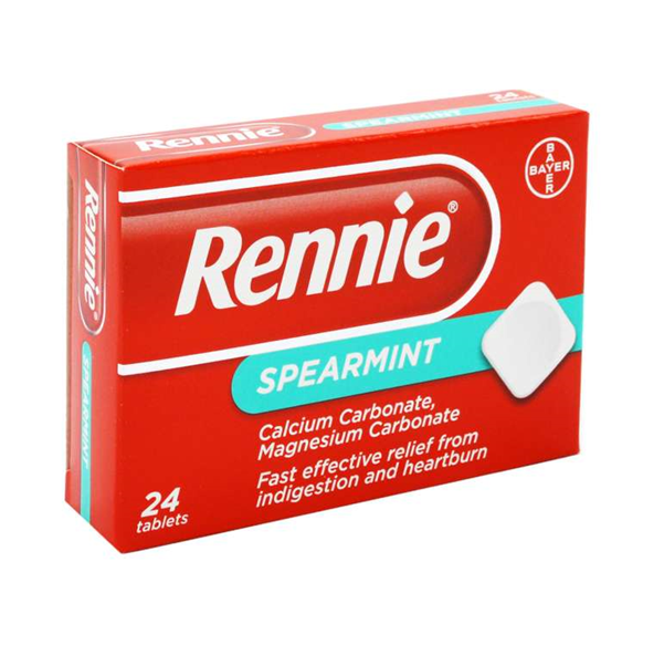 Rennie Tablet Spearmint 24pk. (5101051576379)