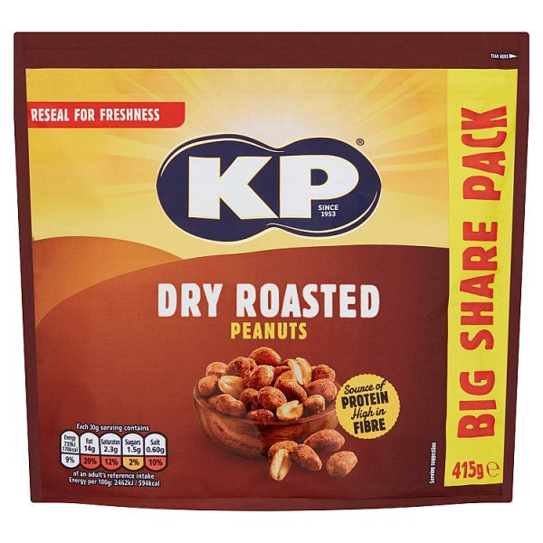 KP Dry Roasted Peanuts 415g (4979322224699)