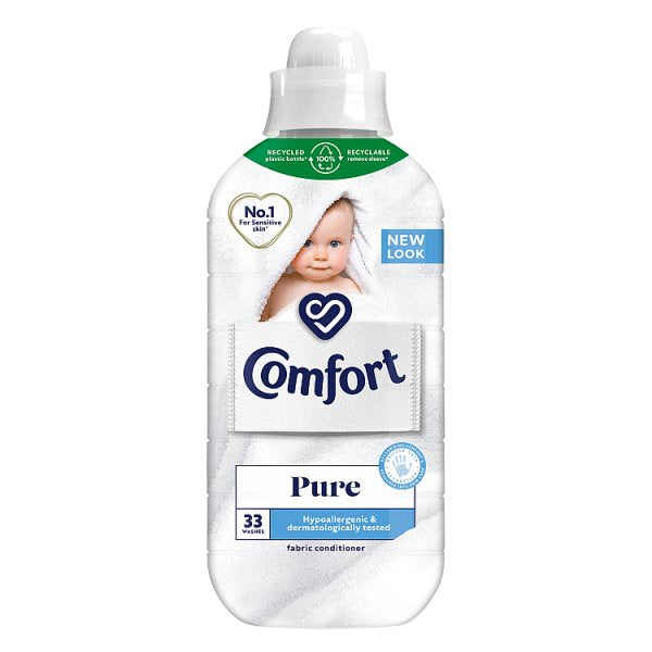 Comfort Pure Fabric Conditioner 33 Washes 990ml*