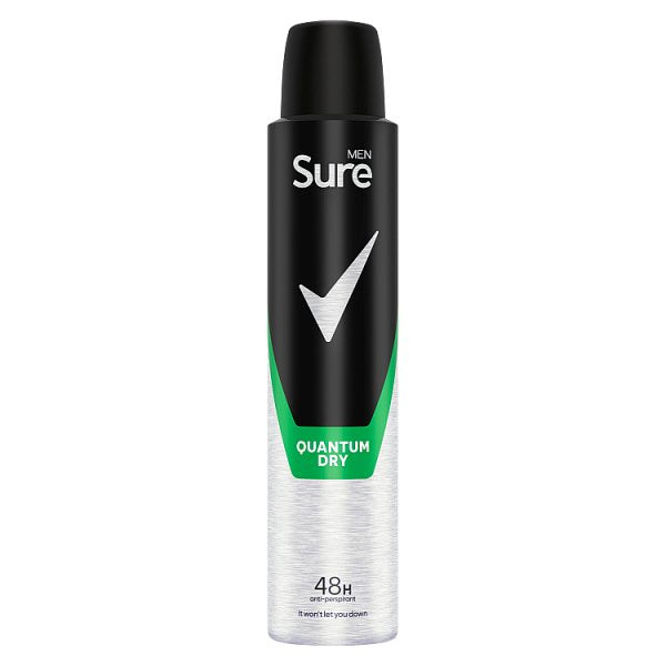 Sure Men Anti-Perspirant Deodorant Quantum Dry 200ml