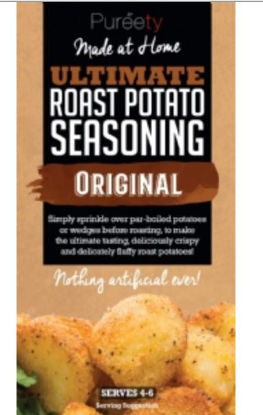 Pureety Roast Potato Seasoning Original Flavour 40g (5004701040699)