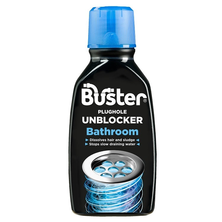 Buster Bathroom Plughole Unblocker 300ml (4979843301435)