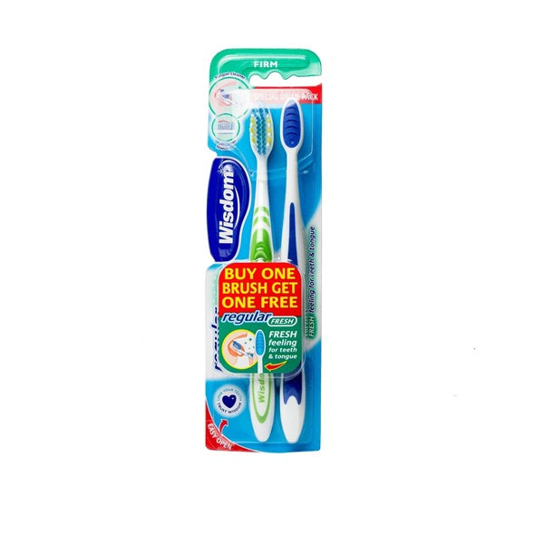 Wisdom Firm Toothbrush Twin Pk* (5004604407867)