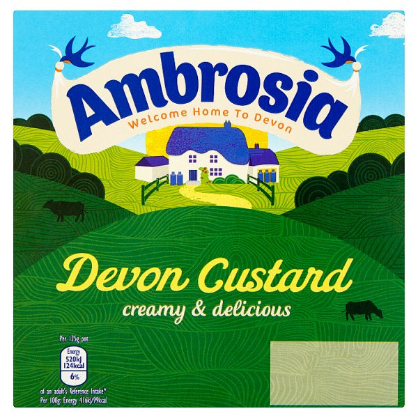 Ambrosia Custard Pots 125g 4pk* (5002376577083)