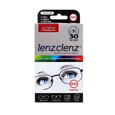 LENZCLENZ Anti Fogging Optical Wipes 30 (5082946076731)