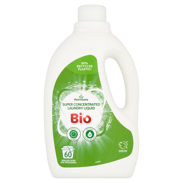 Morrisons Bio Super Concentrated Liquid 60 Washes 1500ml