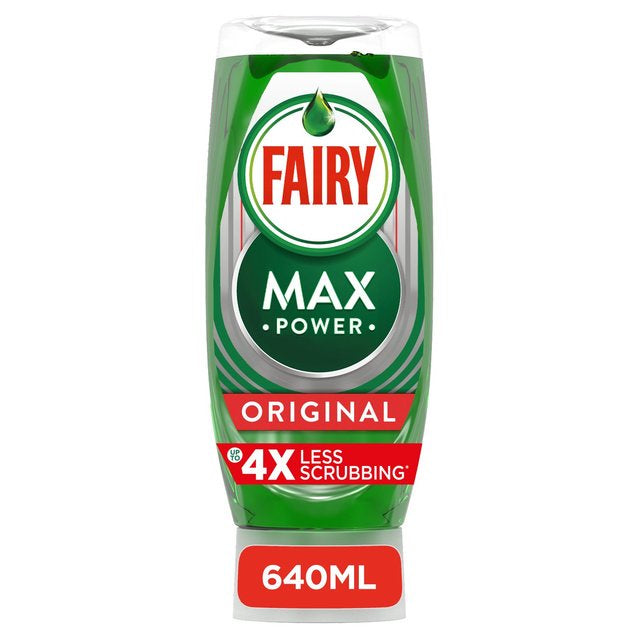 Fairy Original Washing Up Liquid Max Power 640ml