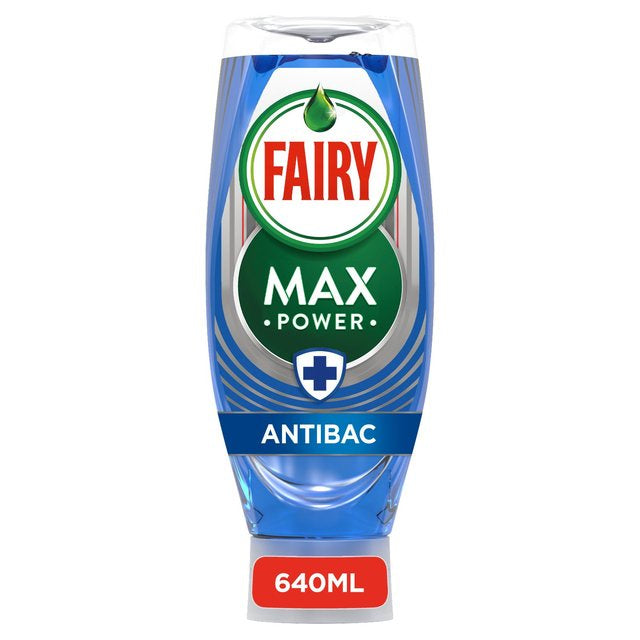 Fairy Max Power Antibac Washing Up Liquid 640ml