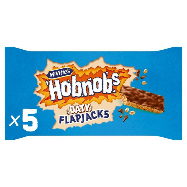 McVities 5 Hobnobs chocolate flapjack 131.8g