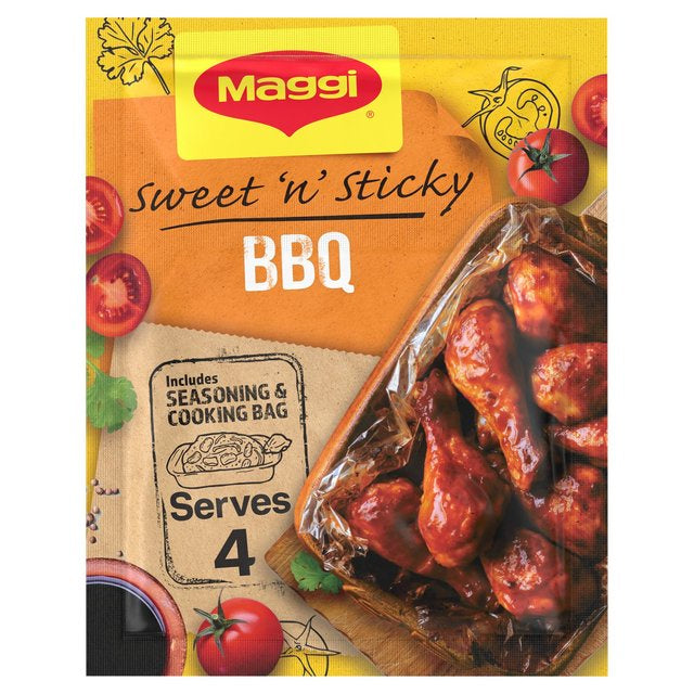 Maggi So Juicy Sticky BBQ Chicken Mix 41g.*