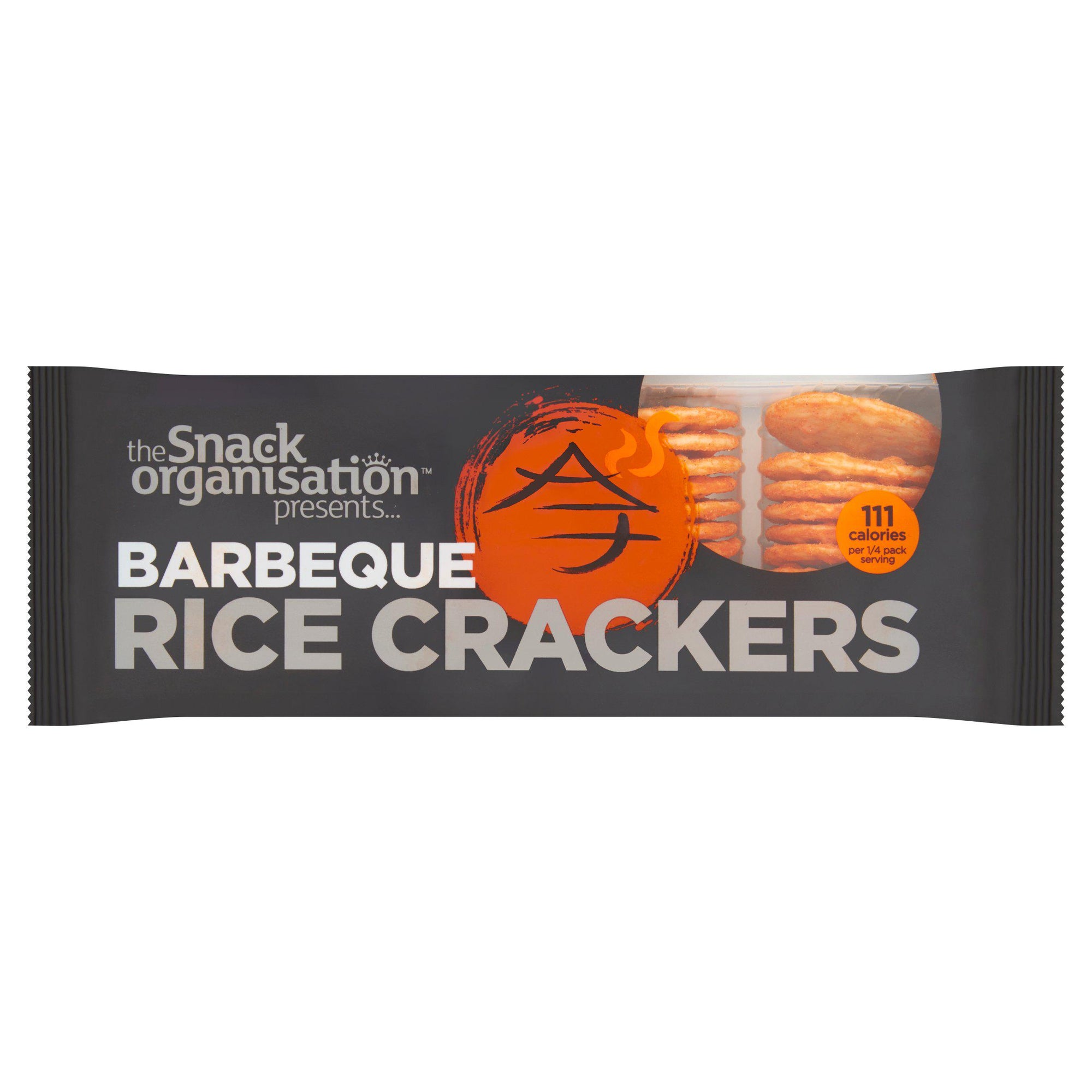 The Snack Organisation BBQ Rice Crackers 100g