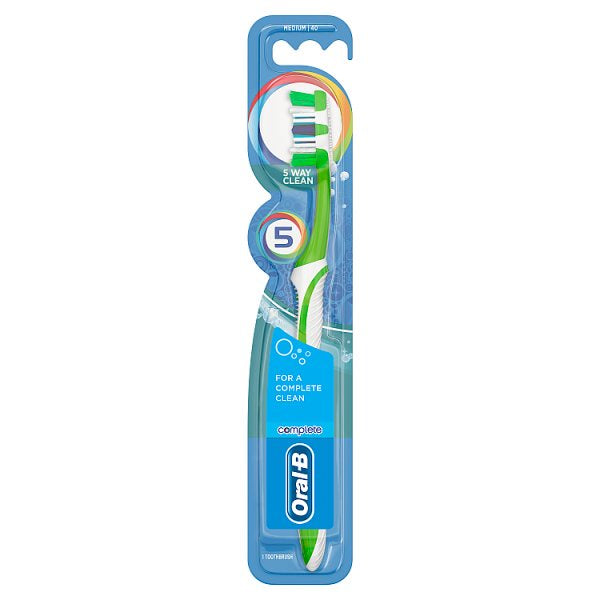 Oral B 5 Way Clean Medium 40 Toothbrush (4983195729979)