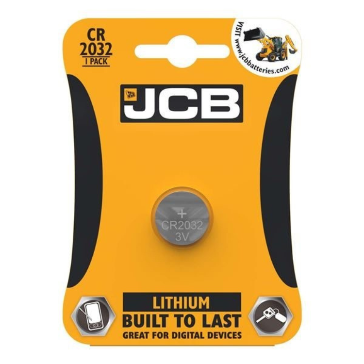 JCB CR2032 Lithium Cell Battery 1pk