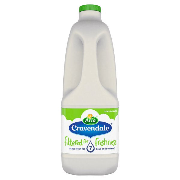 Cravendale Semi-Skimmed Milk 2L (4971882119227)