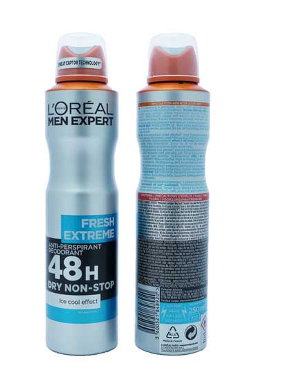 LOreal Men Expert Fresh Extreme Deodorant 250ml (5071714320443)