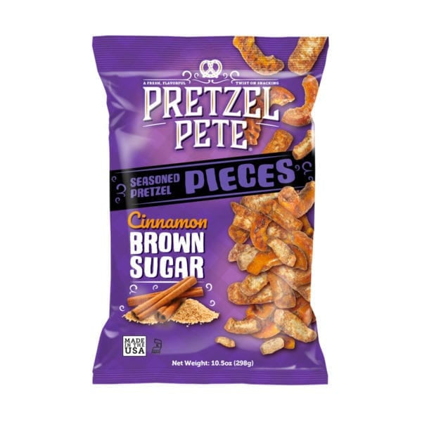 Pretzel Pete Pretzel Pieces Cinnamon Brown Sugar 160g