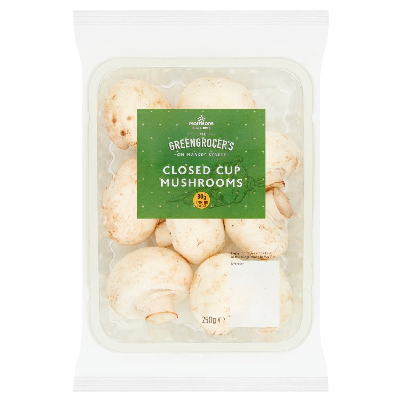 M Closed Cup Mushrooms 250g