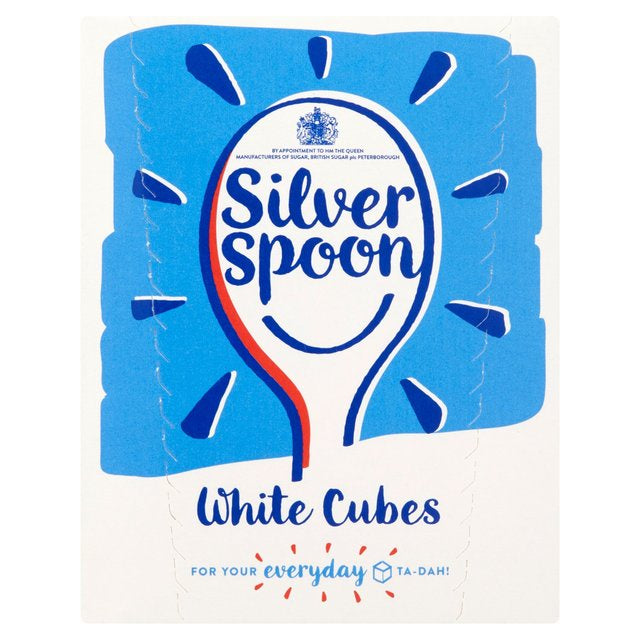 Sugar Cubes White Silver Spoon 500g