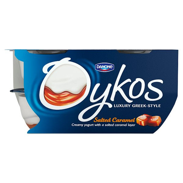 Danone Oykos Salted Caramel Yoghurt 4pk (4971883200571)