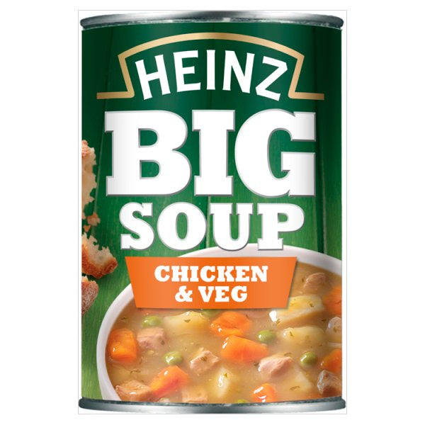 Heinz Big Soup Chicken & Veg 400g (4979207372859)