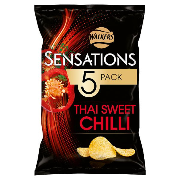 Walkers Sensations Thai Sweet Chilli 5pk (4979331858491)