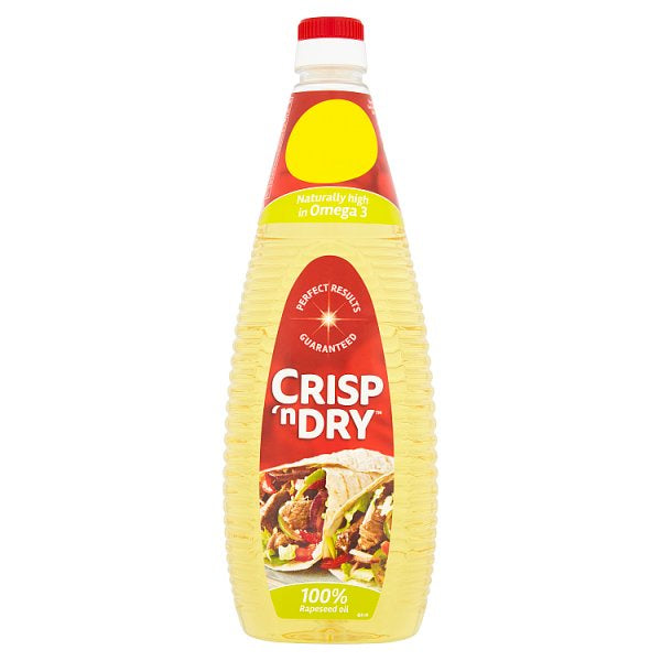 Crisp n Dry Vegetable Oil 1l (5000636399675)