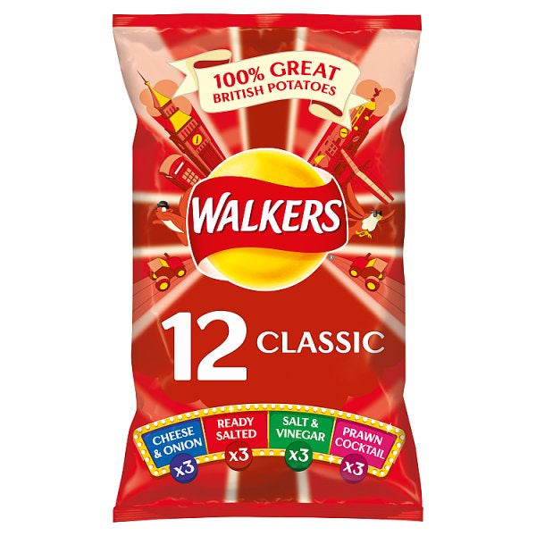 Walkers Classic Variety 12pk (4979330383931)