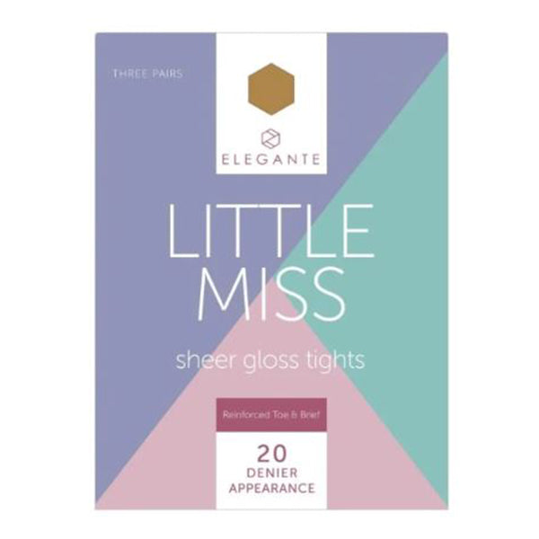 Elegante Little Miss Bronze Glow 11-12yrs (3pk) (4979923845179)