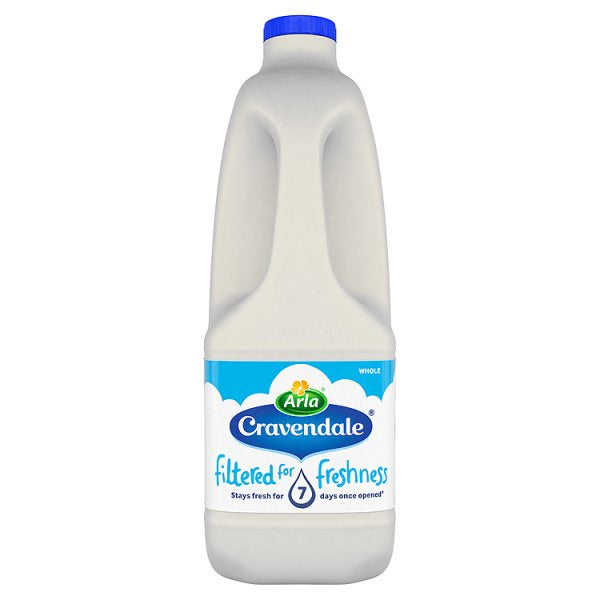 Cravendale Whole Milk 2L (4971882217531)