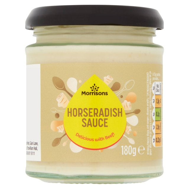 Morrisons Horseradish Sauce 180g