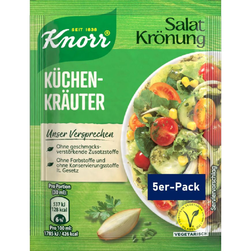 Knorr Salat Kronung Kuchen-Krauter 5pk