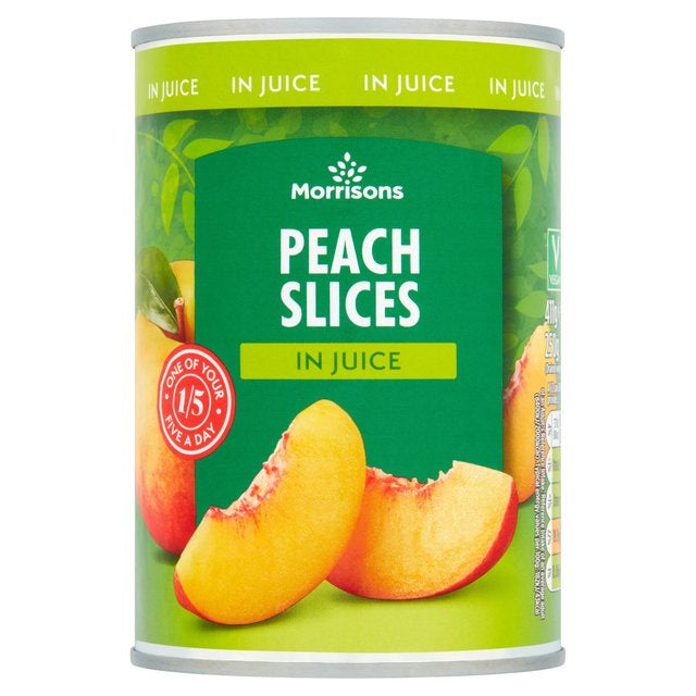 M Peach Slices In Juice 411g