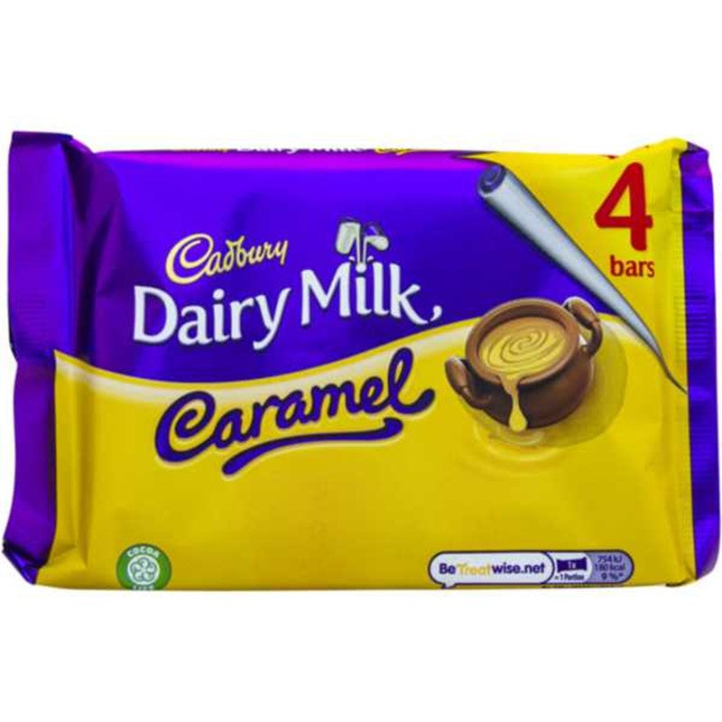 Cadbury 4 Dairy Milk Caramel