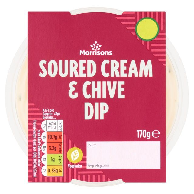 M Dip Soured Cream Chive Dip 170g